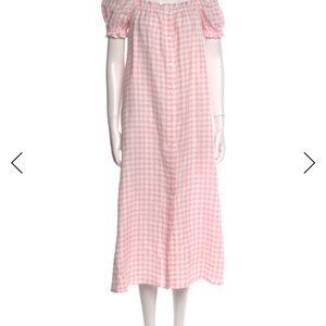 Sleeper Pink Gingham Dress